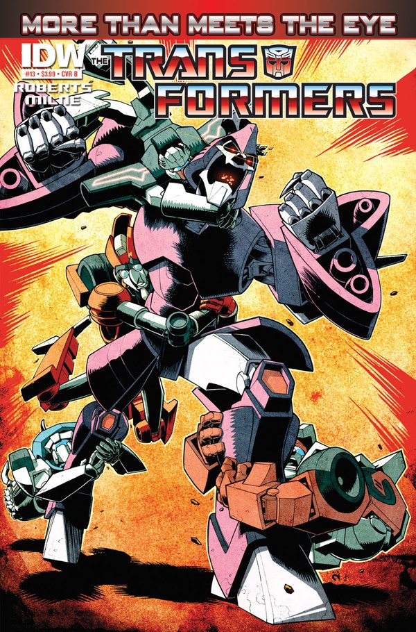 IDW January 2013 Transformers Comic Book Solicitations Cover Images  Mars Attacks Thundercracker  (5 of 10)